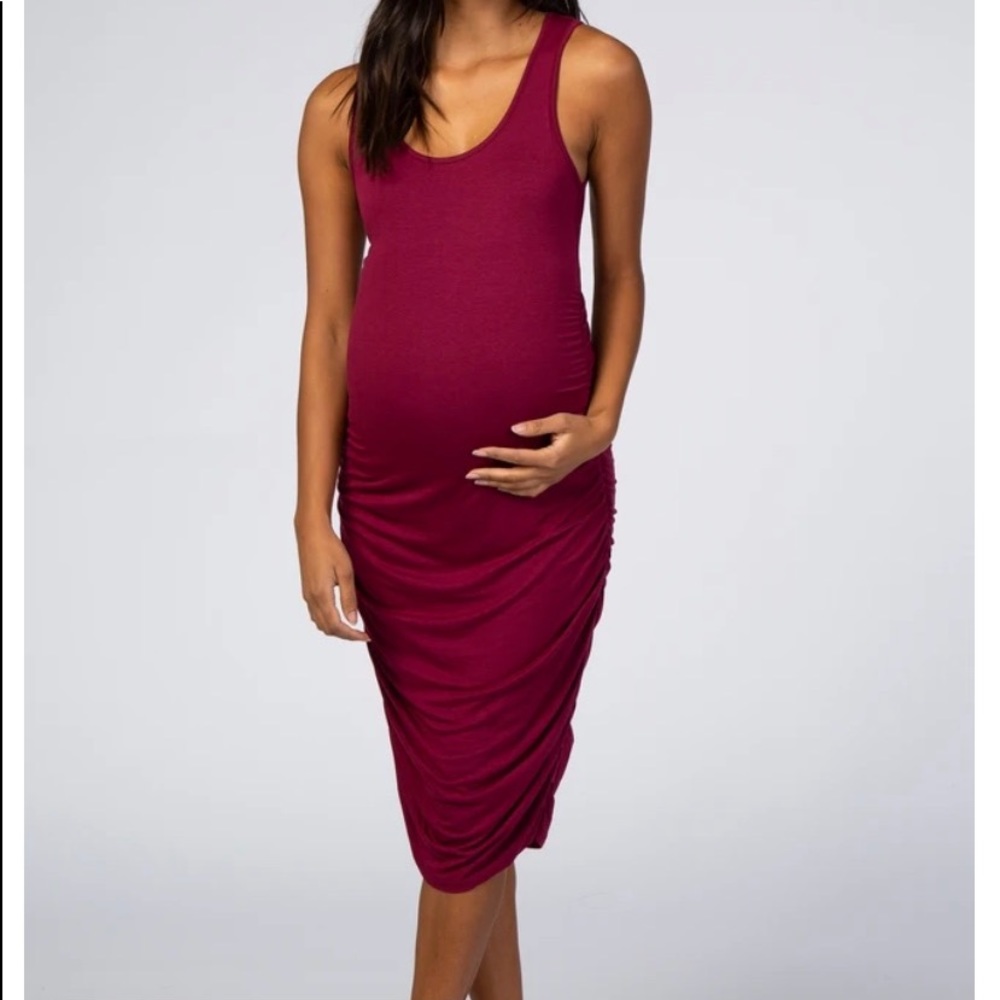 Red Maternity Dress